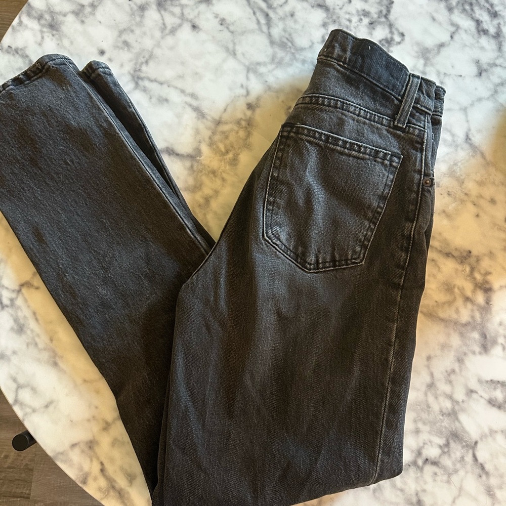 Classic Black Denim Jeans